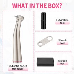 Dental Brushless LED Electric Micro Motor 1:1/1:5 Increasing Handpiece