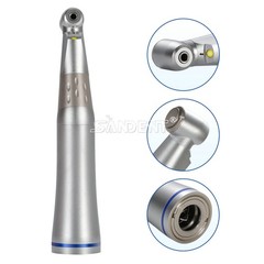 Dental 1:5 Electric Fiber Optic LED Contra Angle Handpiece High Speed 1:4.2 1:1