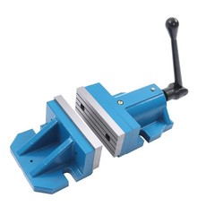 2 Piece 6″ Quick Clamp Milling Machine Vise 6″ Jaw Width 2 1/4″ Jaw Height