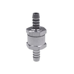 3pcs 8mm 5/16″ Fuel Line One Way Non Return Check Valve Petrol Diesel Oil Silver
