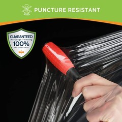 Superior Cast Hand Stretch Wrap 18″ x 1000′ 120 Gauge Shrink Film 4 Rolls