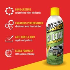11 Oz. Industrial Strength Silicone Lubricant Spray (Pack of 2)