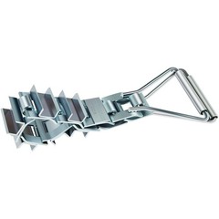 33″ Steel Pipe Descaler DS12 Zinc-Plated Steel Scale Remover Fits 3″ to12″ Pipes
