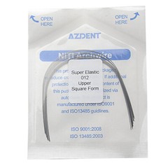 AZDENT Dental Orthodontic Super Elastic NITI Arch Wire Round Ovoid/Square/Nature