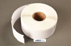 1 Roll Address Dymo Compatible White 500 Labels per Roll White 30330 Badges