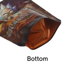 3.5g Mixed Pack Foil Food Mylar Storage Bags 100pcs Resealable Smell Proof Pouch
