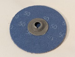 Surf Pro SP11QCT20050A Quick Change Discs, 2″ Turn-On, Aluminum Oxide, 50 Ct Box