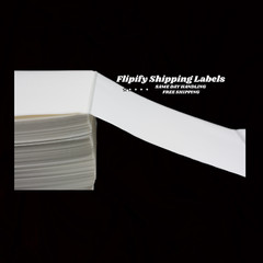 4000 4×6 Fanfold Direct Thermal Shipping Labels for Zebra & Rollo Printers