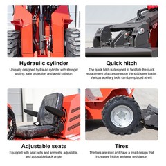 HUAYEE Mini Excavator HY12C Tracked Digger Free Ship
