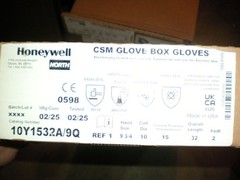2pr. 2025 Honeywell (10Y1532A/9Q) CSM Glove Box Gloves 32” x 9-3/4 Ambidextrous