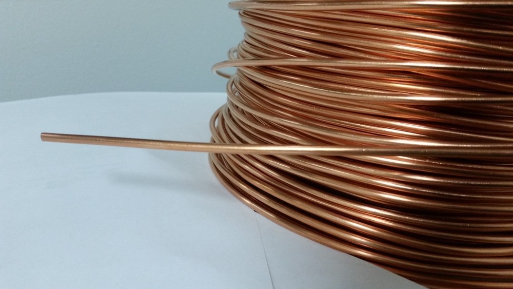 SOFT ANNEALED GROUND WIRE SOLID BARE COPPER 8 AWG 75′ FEET
