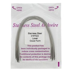 arcos de ortodoncia Orthodontic Arch Wire NiTi Stainless Steel Acero Inoxidable