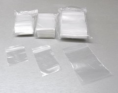 300 2Mil Clear Bags Assortment Reclosable Zip Seal Bags 3 Sizes 2×2 2×3 3×4 100@