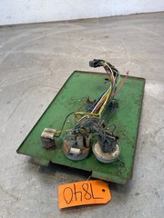 1967 John Deere 4020 Tractor Lower Dash Key Switch Panel