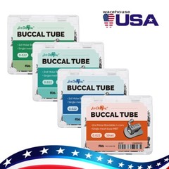 Dental Ortodoncia Tubos bucales Roth/MBT 022 1er Molar Bondable Non-Convertible