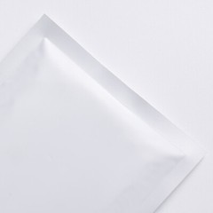 4x6in Double Side White Matte Foil Mylar Zip Lock Pouch Bag w/Heat Seal Machine
