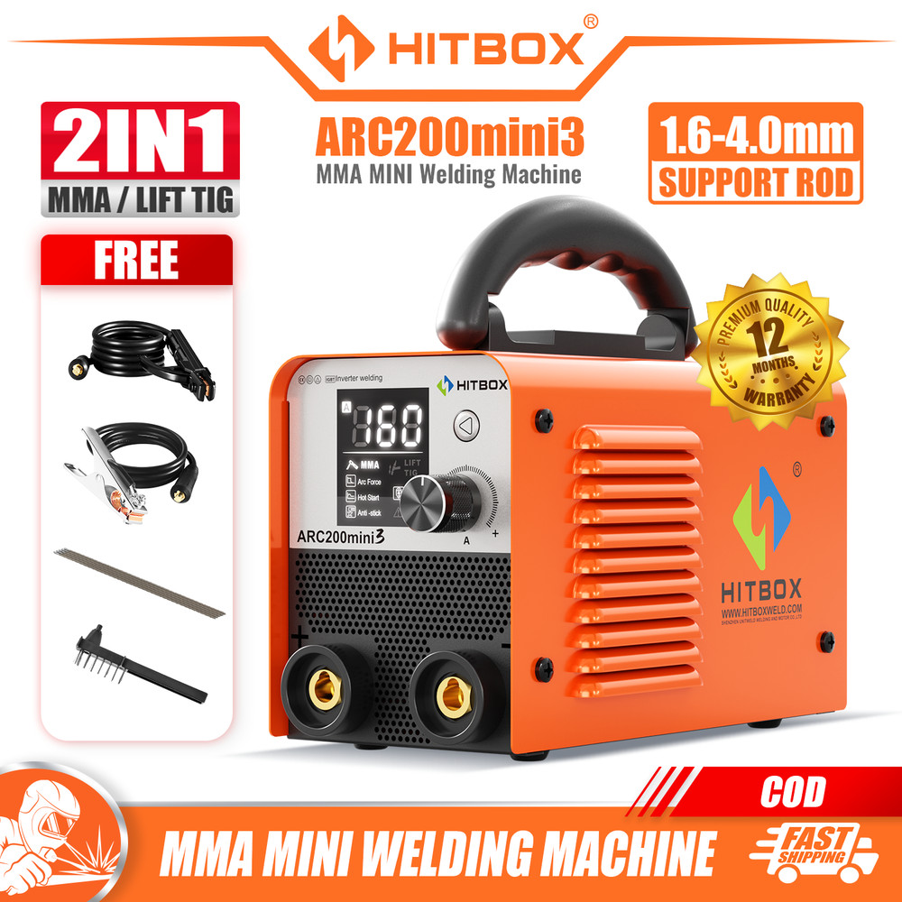 160A Portable 2IN1 Stick IGBT Inverter Welding Machine, 110V MMA/LIFT TIG Welder