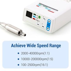 Dental LED Brushless Micromotor E-Type 1:1/1:5/16:1 2000-40000rpm Lab